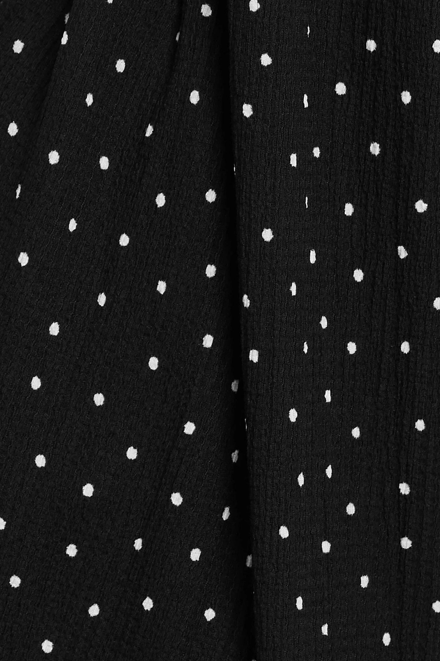 Große Größen Polka Dot Midi Kleid mit Taschen