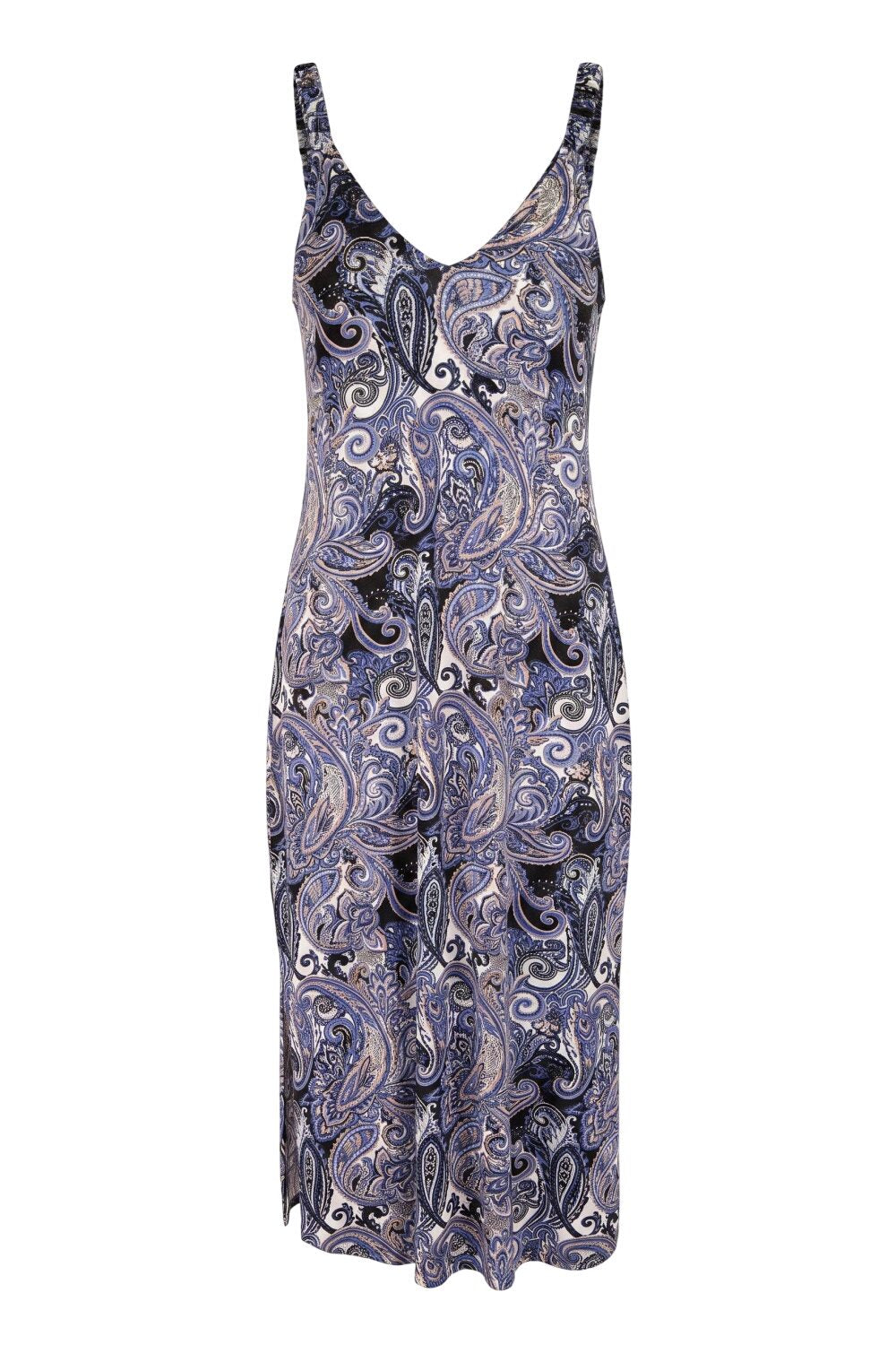 Plus Size Midi Kleid mit Trägern