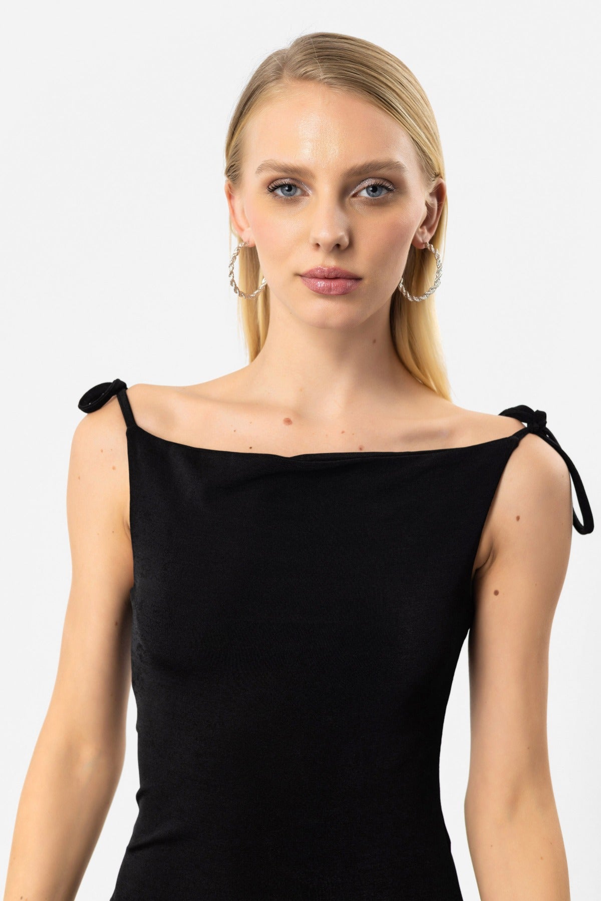 Gerafftes Minikleid