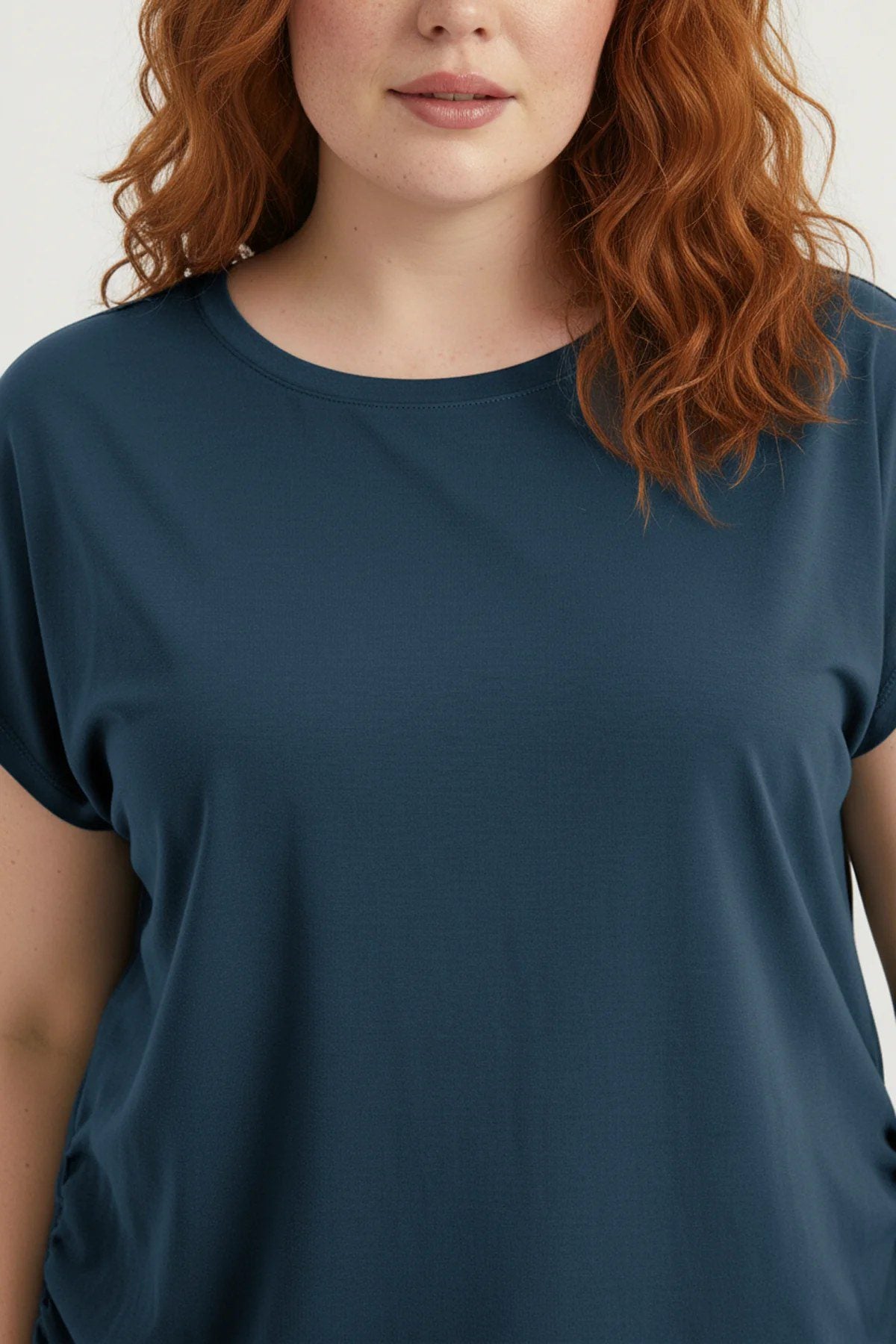 Gerafftes T-Shirt