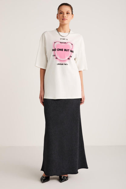 Damen Bio Oversize T-Shirt