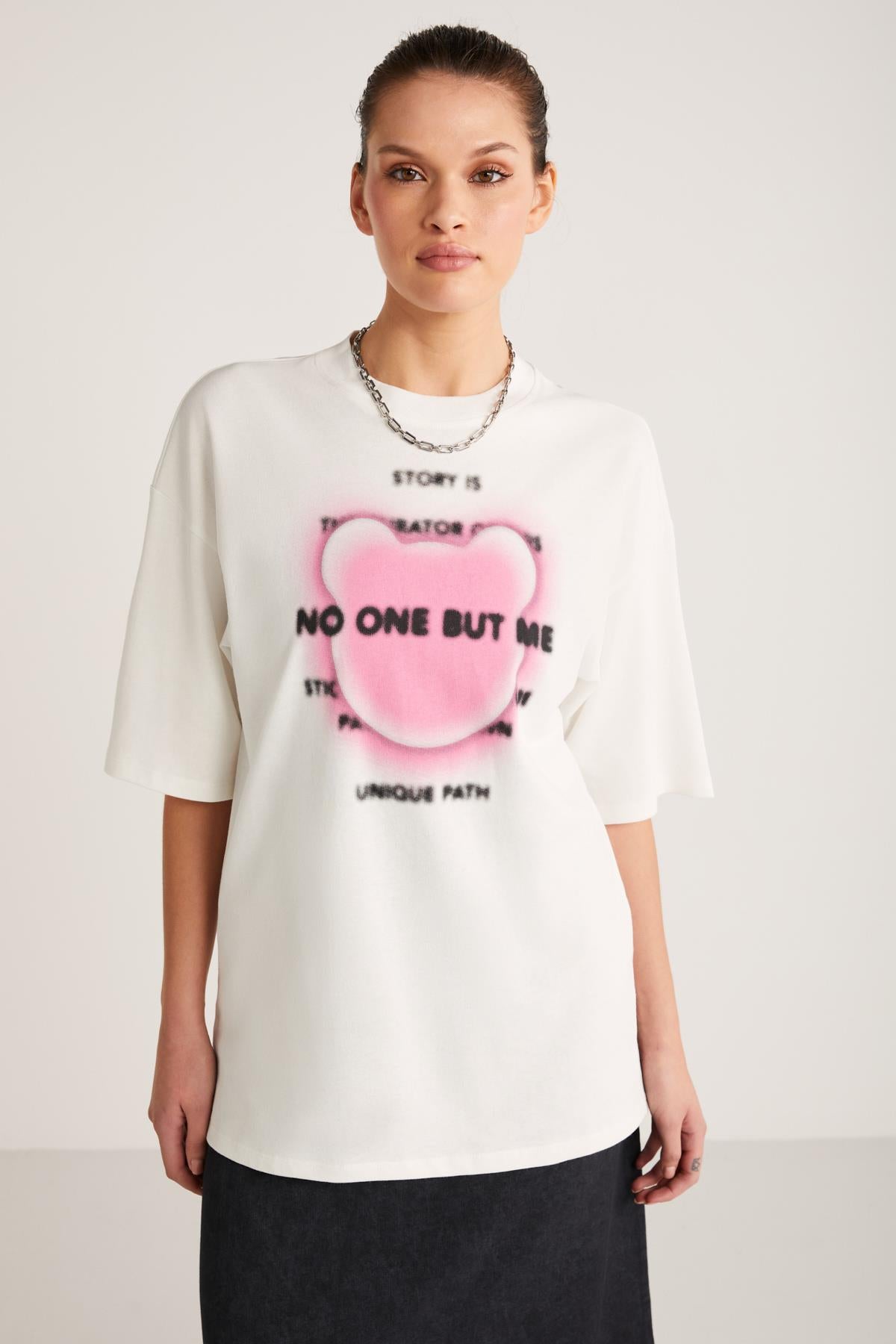 Damen Bio Oversize T-Shirt