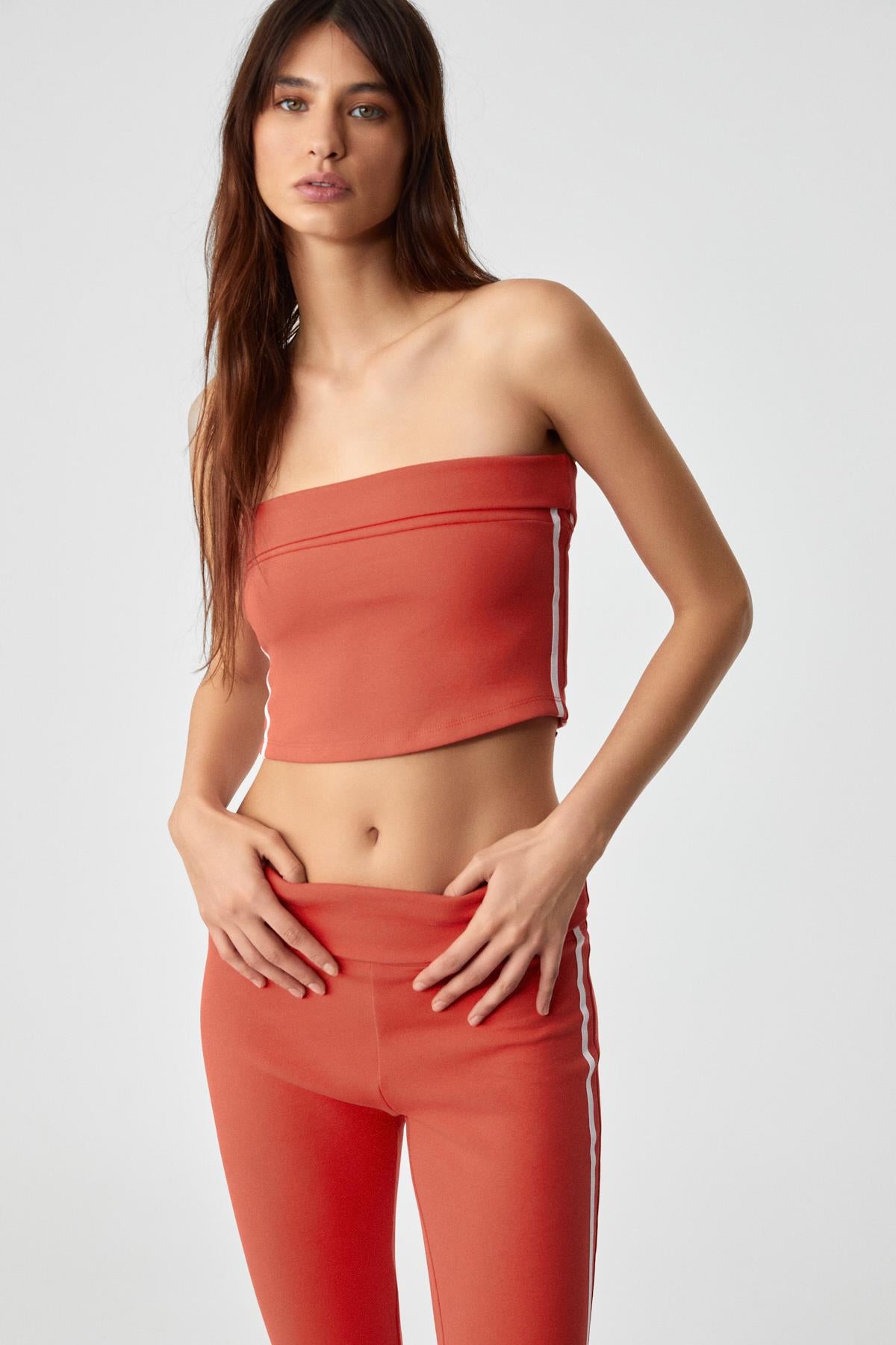 Damen ärmelloser Slim Bustier