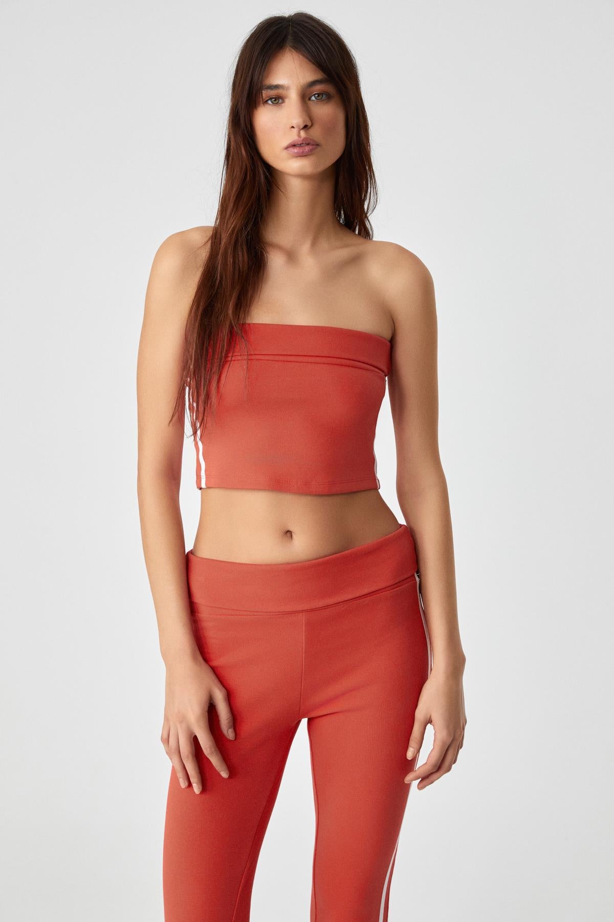 Damen ärmelloser Slim Bustier