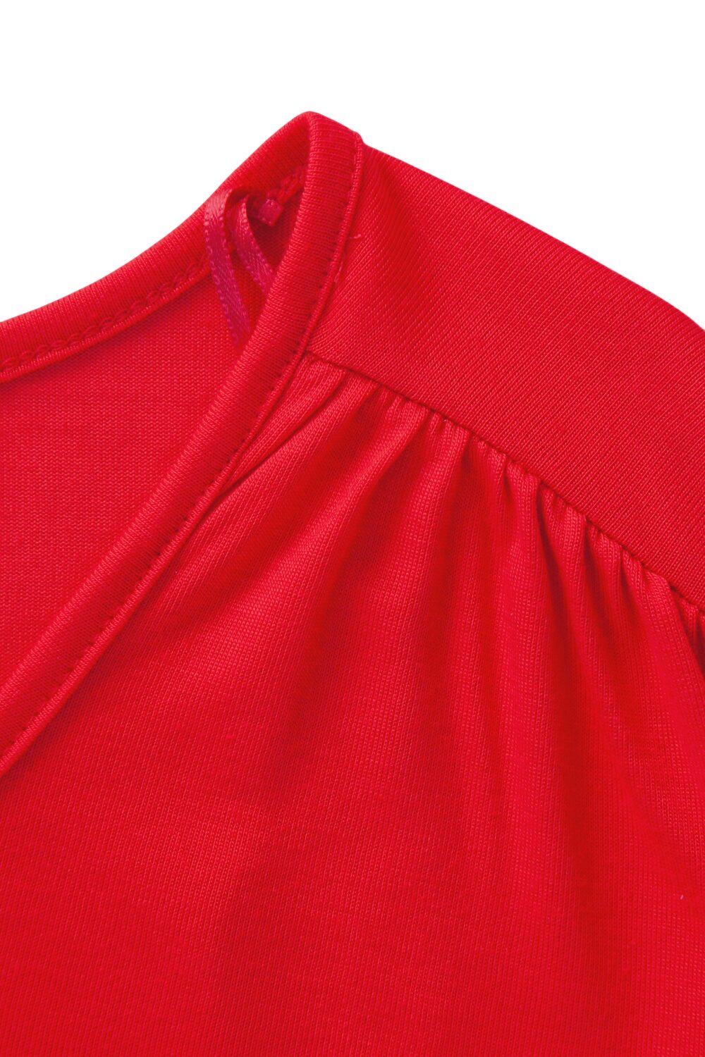 Plus Size Rundhals-Top mit Fransen