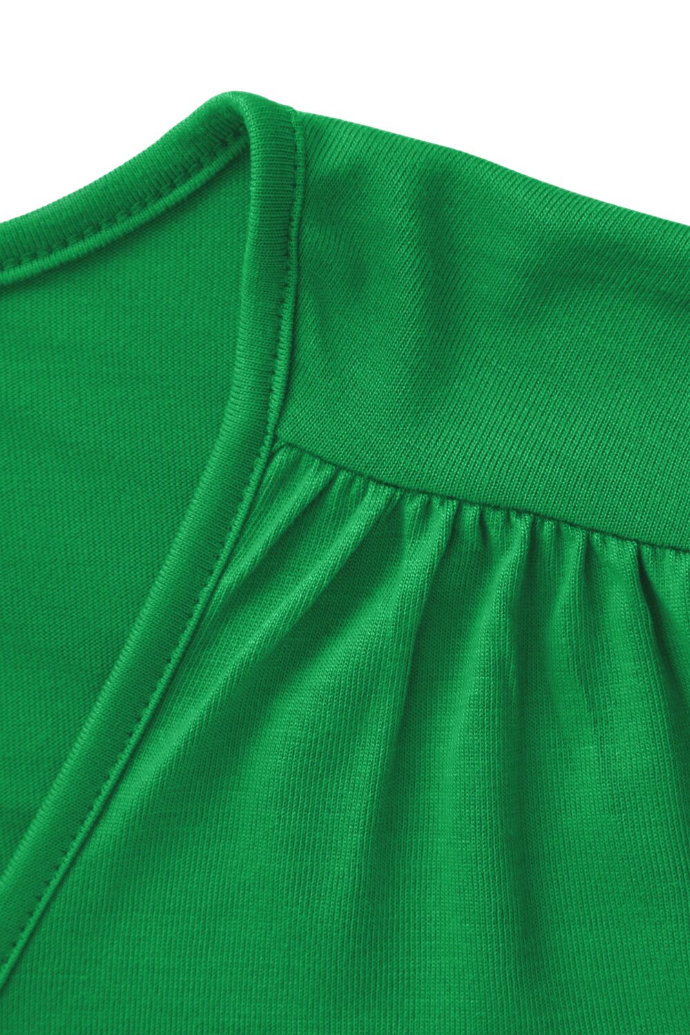 Plus Size Rundhals-Top mit Fransen