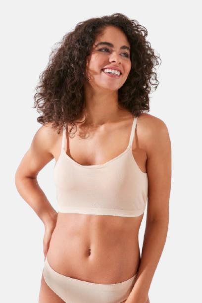 Damen Modal Baumwoll Bustier Top