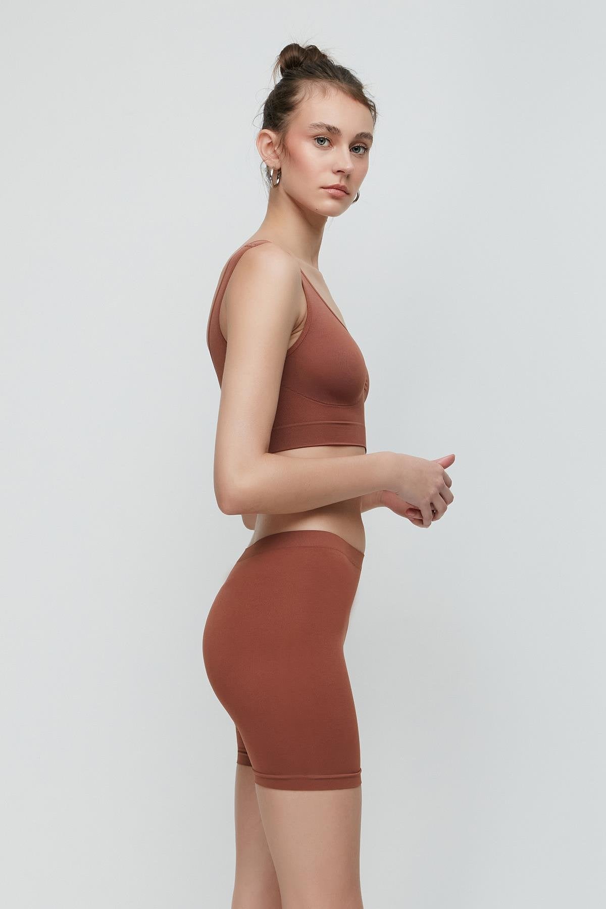 Damen Lange Bein Boxershorts