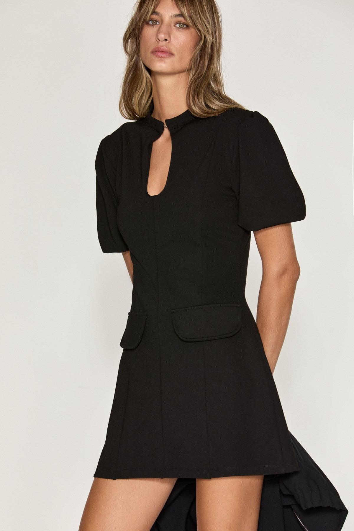 CALASSA Damen Wassermelonen Minikleid