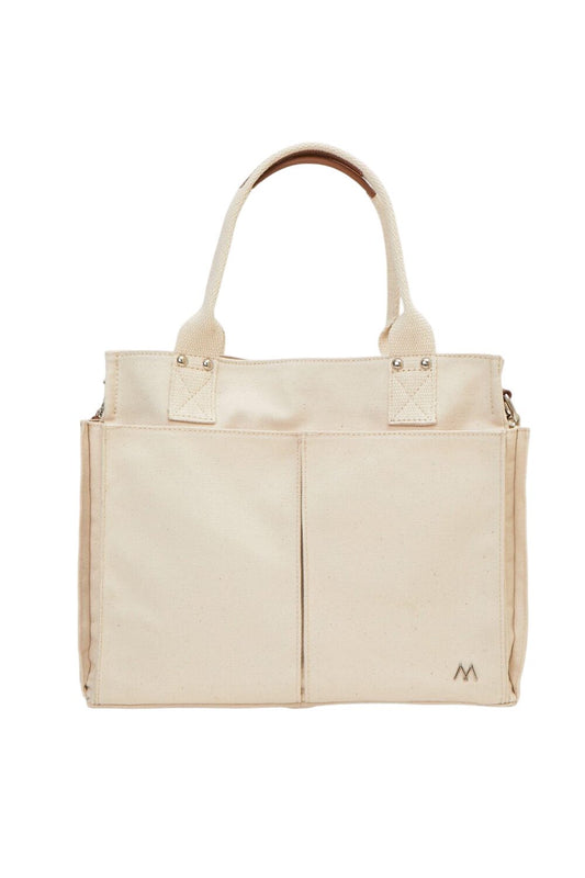 Canvas Alltags Tasche Schwarz