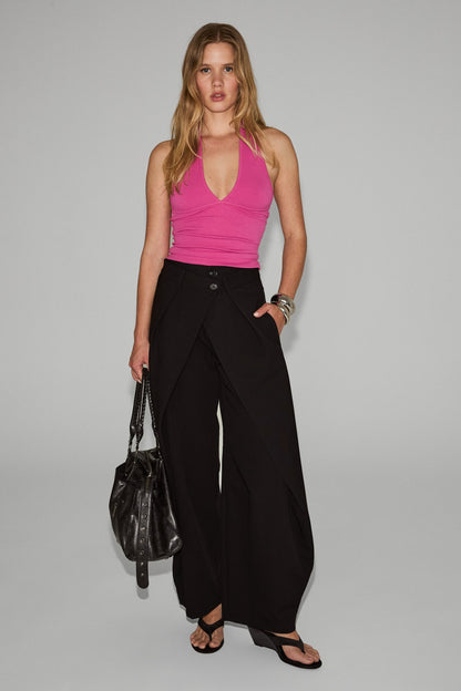 Capresse Bio-Baumwoll Neckholderbluse