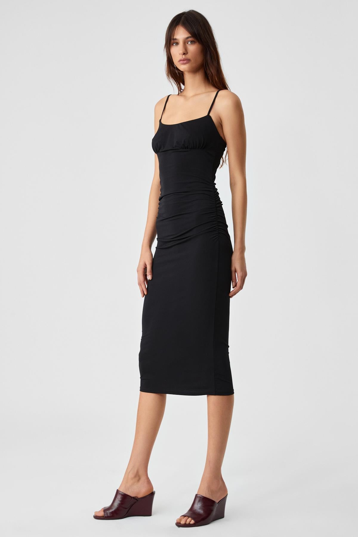 CARNAO Damen Trägerkleid