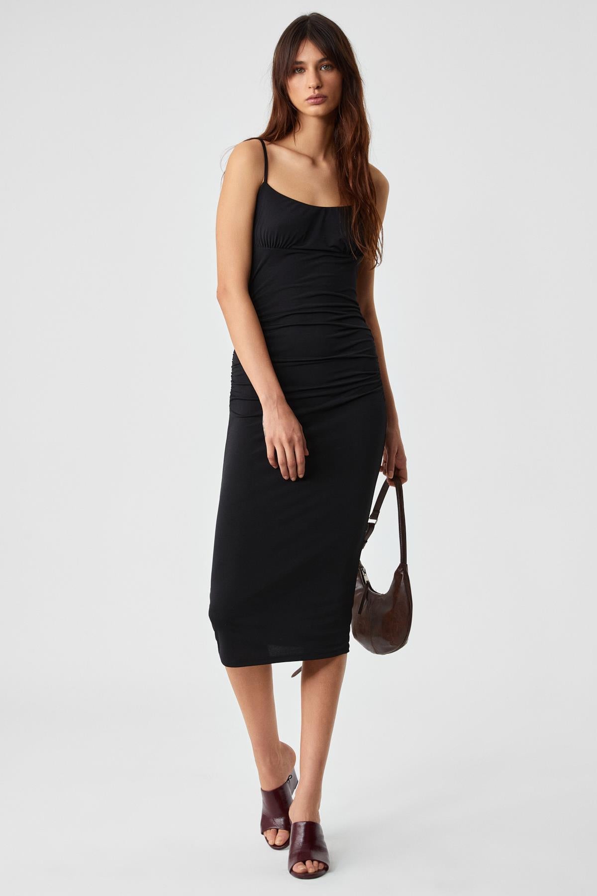 CARNAO Damen Trägerkleid
