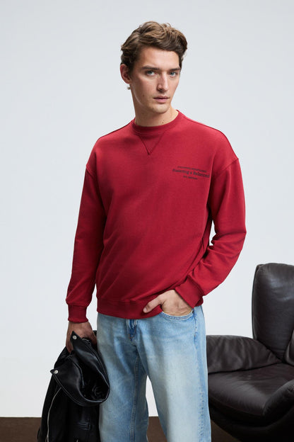 CASPIAN Herren Baumwoll Sweatshirt