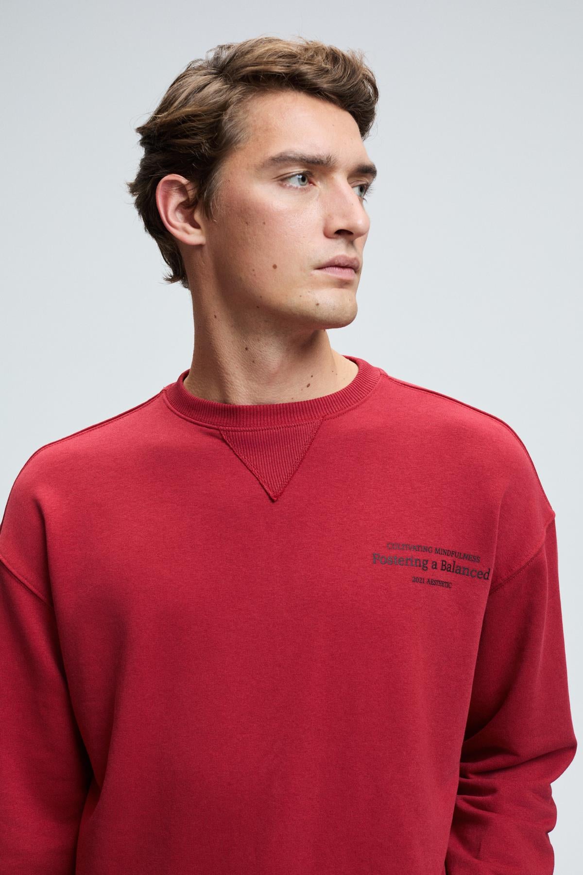 CASPIAN Herren Baumwoll Sweatshirt