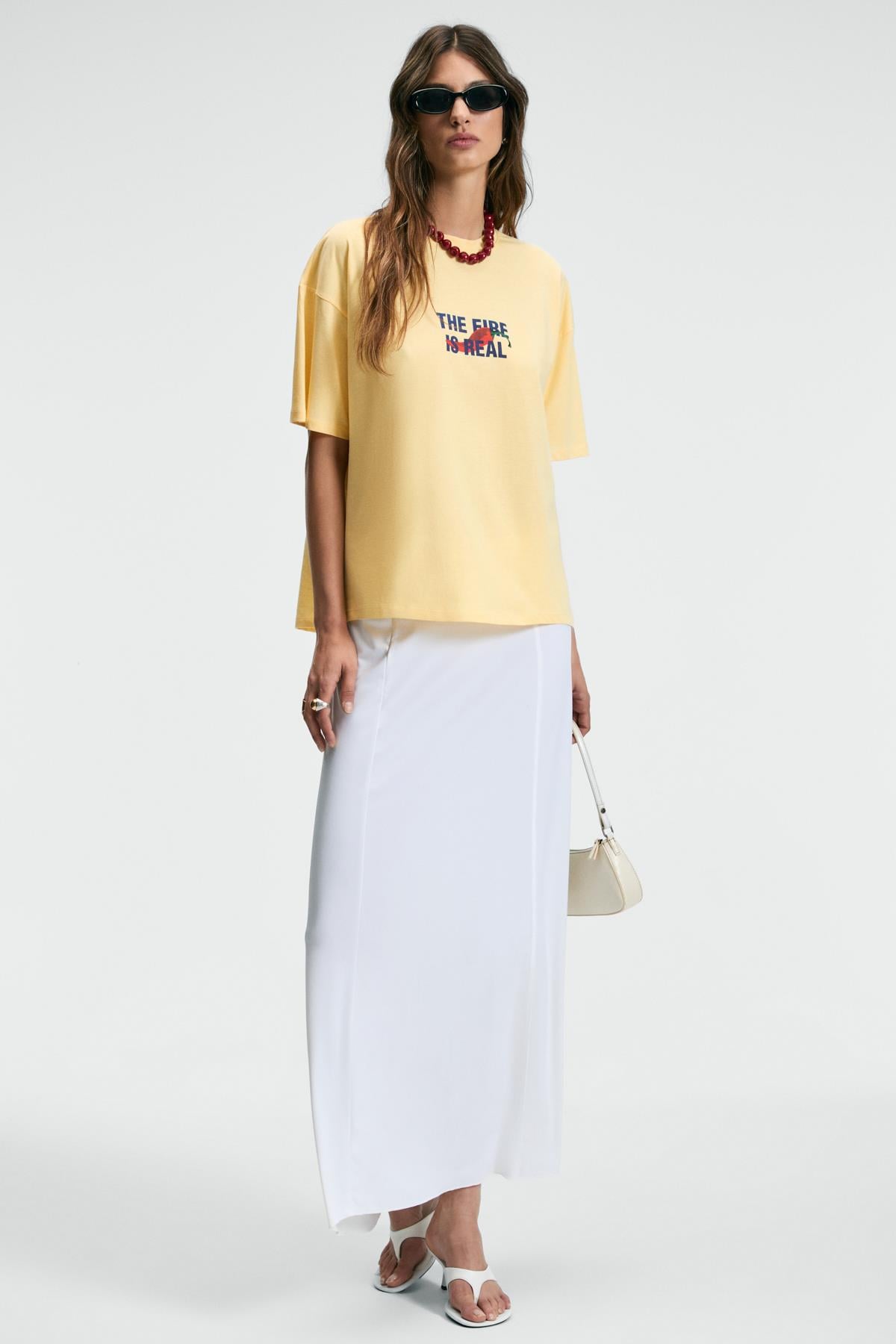 CASSIANE Bedrucktes Regular T-Shirt