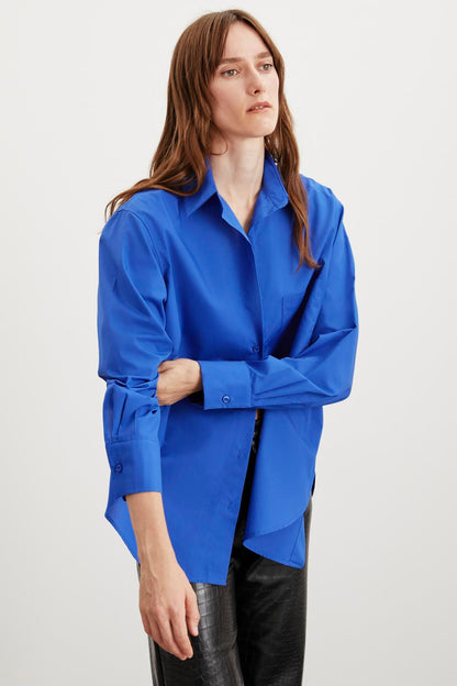 Damen Bio Oversize Hemd