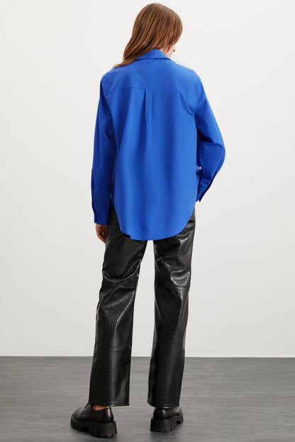 Damen Bio Oversize Hemd