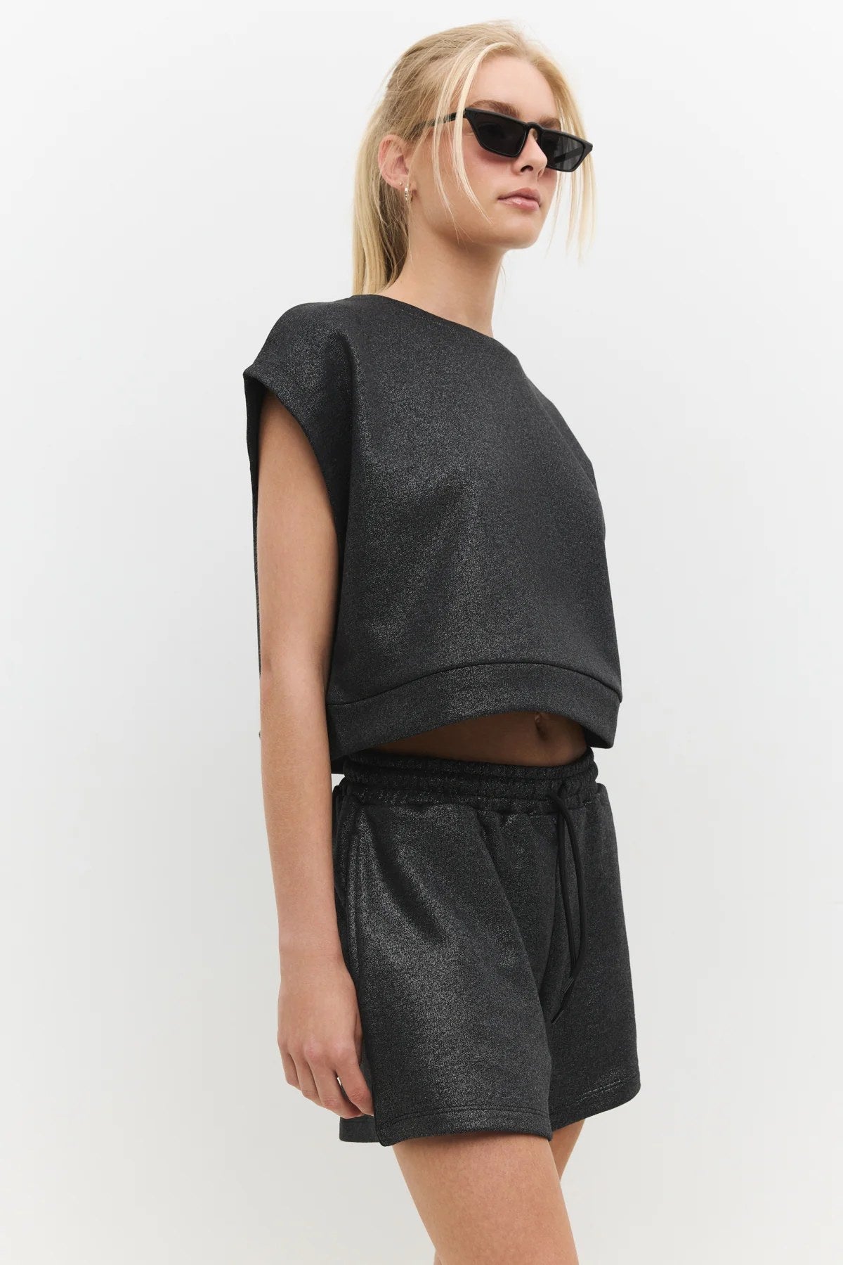 Shorts mit Taschen und elastischem Bund