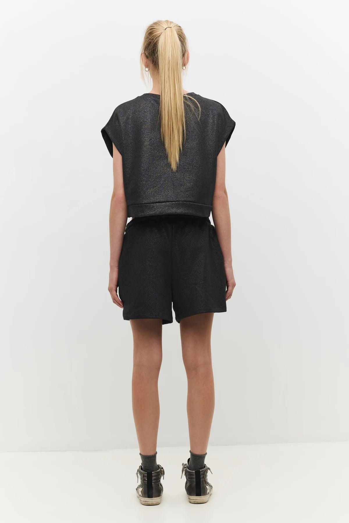 Shorts mit Taschen und elastischem Bund