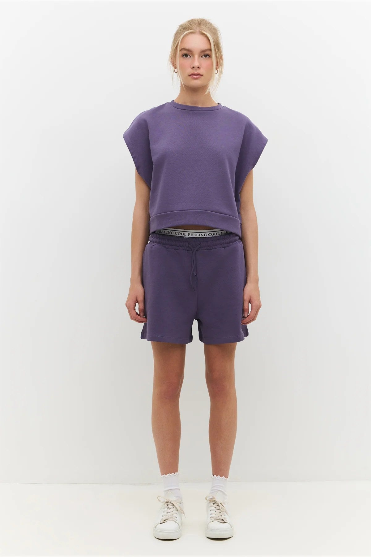 Shorts mit Taschen und elastischem Bund