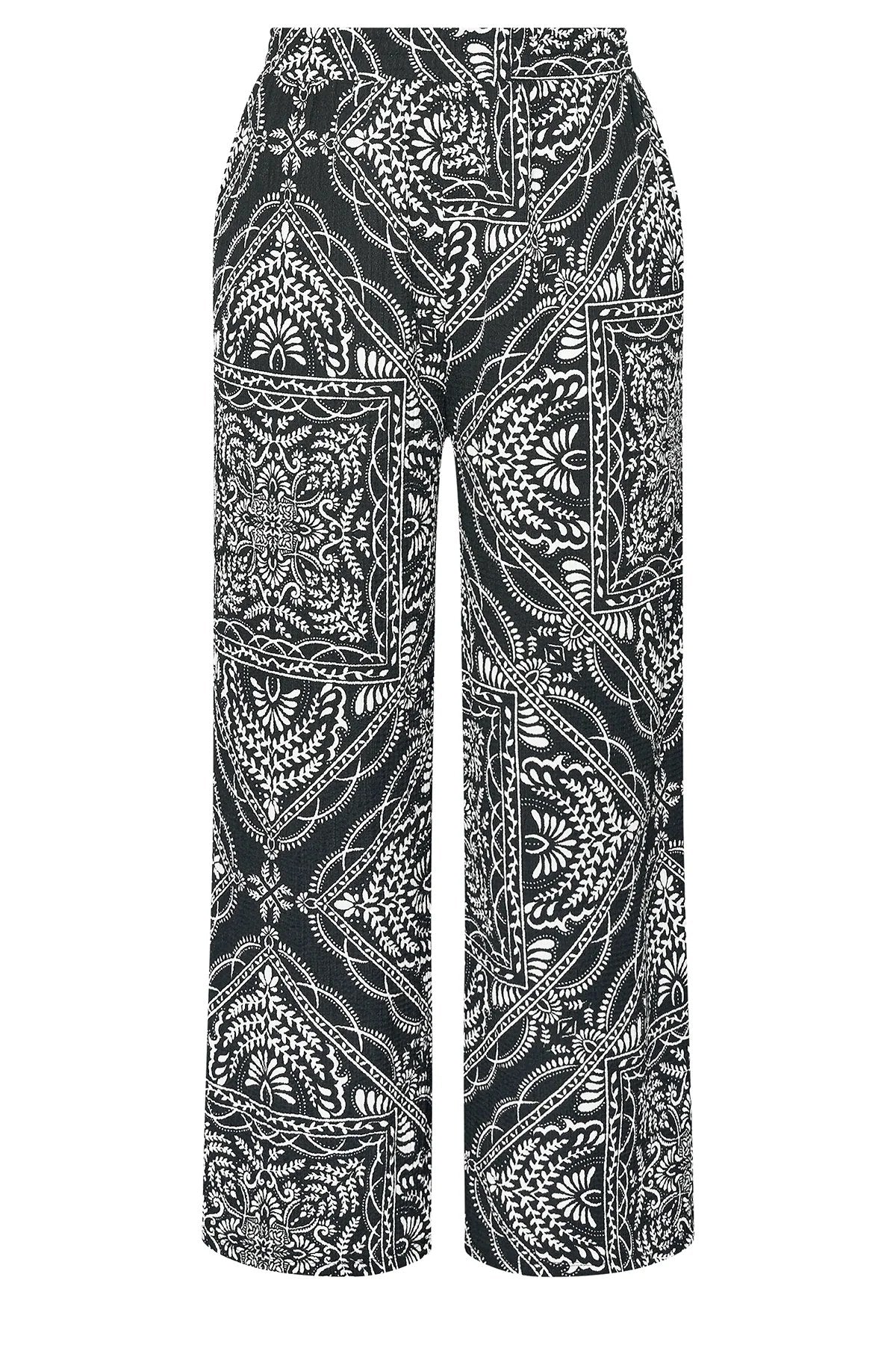 Weit geschnittene Hose mit Taschen