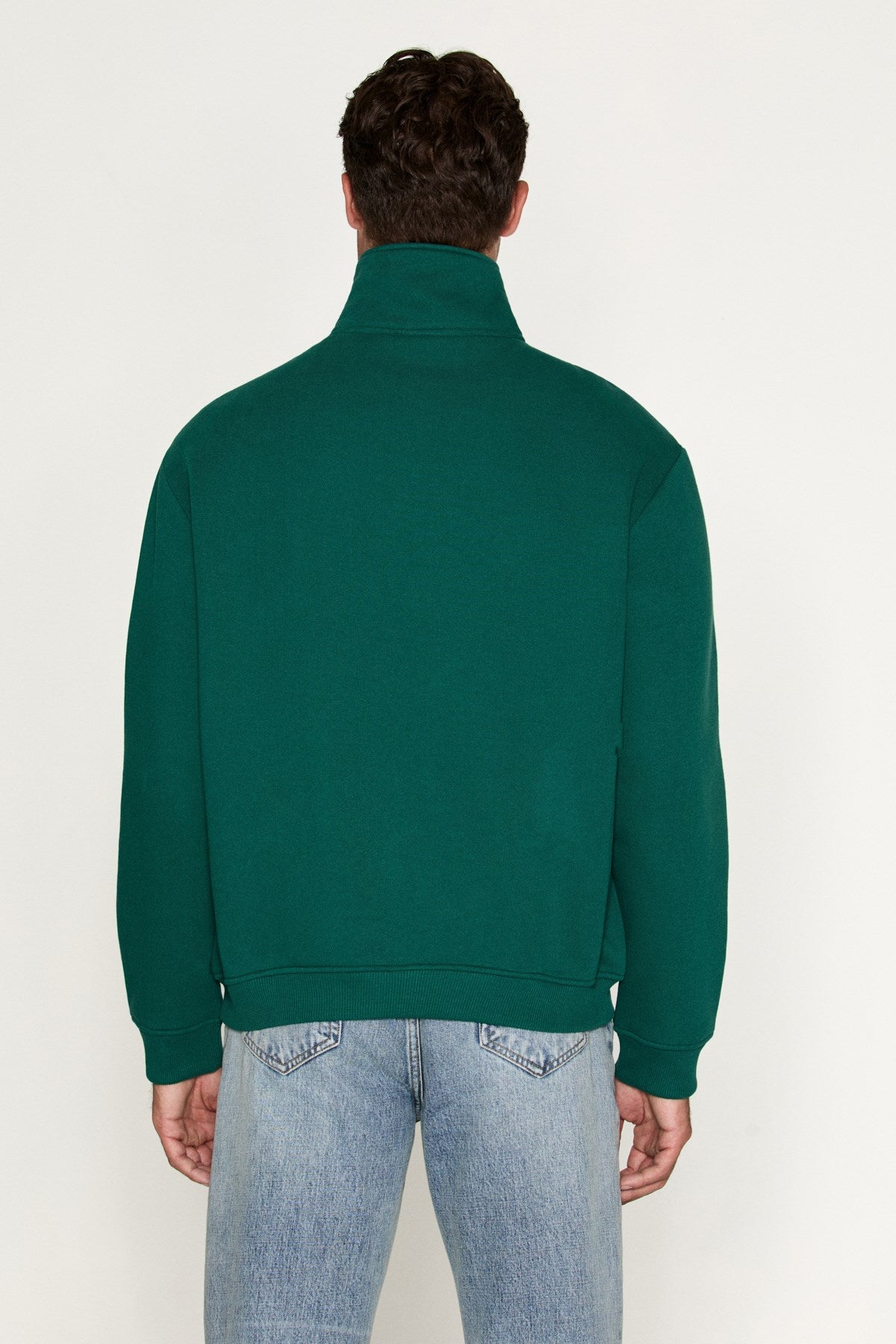 CEREMINO Herren Sweatshirt Halbzip