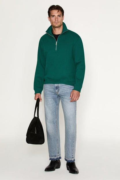 CEREMINO Herren Sweatshirt Halbzip