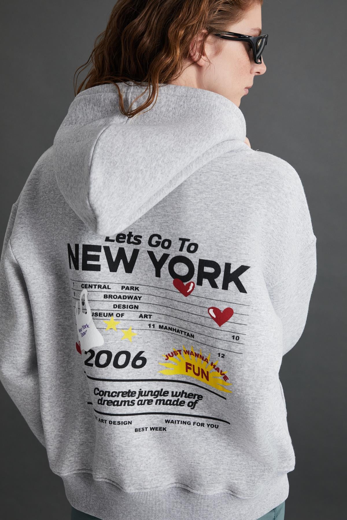 CHARGELLE Damen Kapuzenpullover