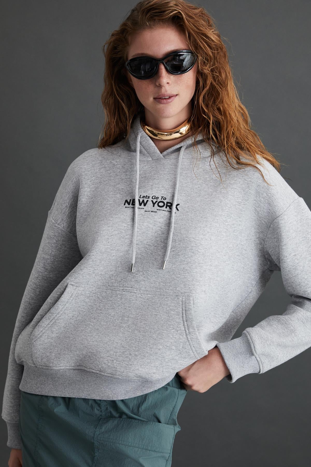 CHARGELLE Damen Kapuzenpullover