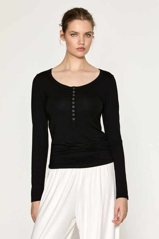 CIARA Damen Langarmbluse