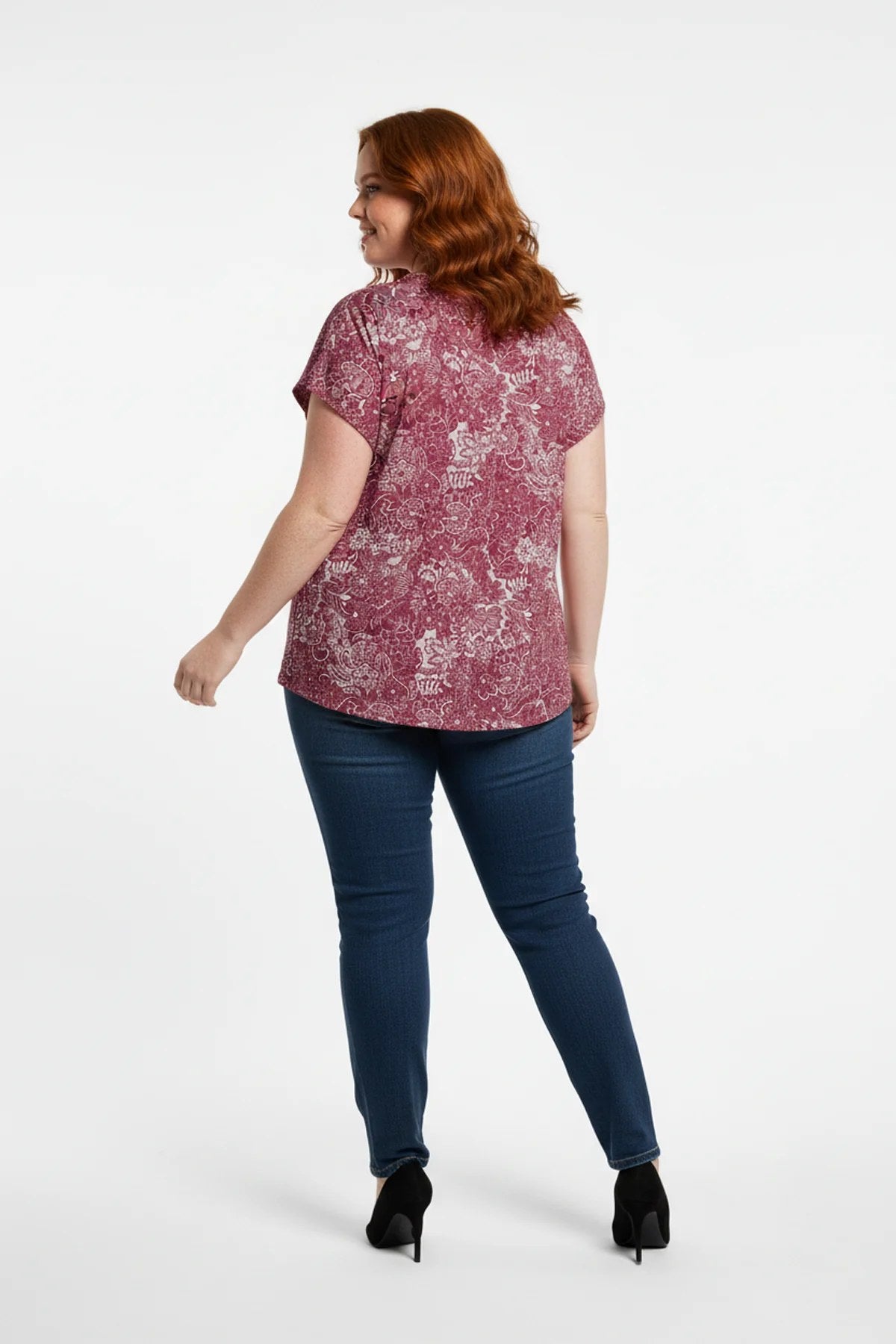 Bluse mit Blumenmuster