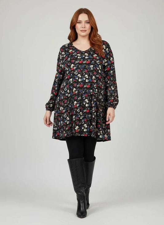 Kleid mit Blumenmuster