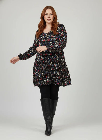Kleid mit Blumenmuster