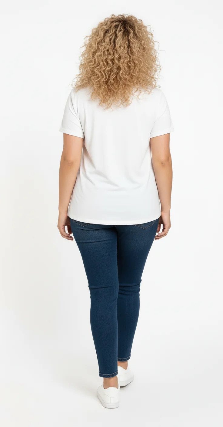 T-Shirt mit Blumenmuster