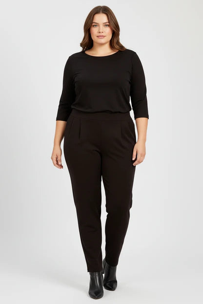 Jogginghose aus doppellagigem Jersey-Stretch