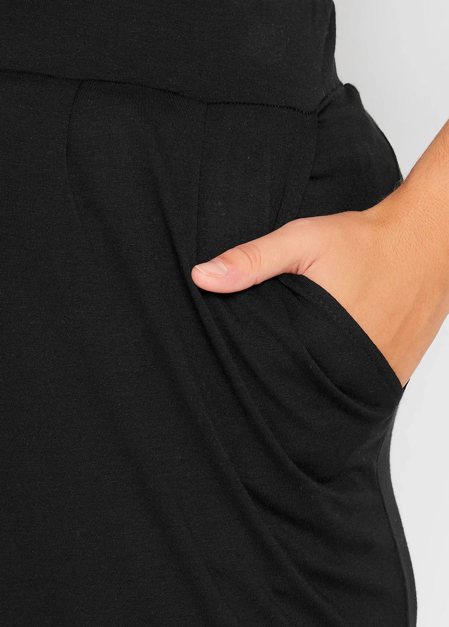 Jogginghose aus doppellagigem Jersey-Stretch