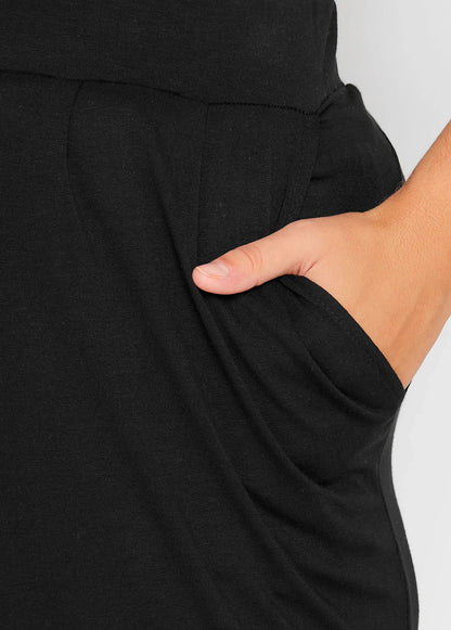 Jogginghose aus doppellagigem Jersey-Stretch