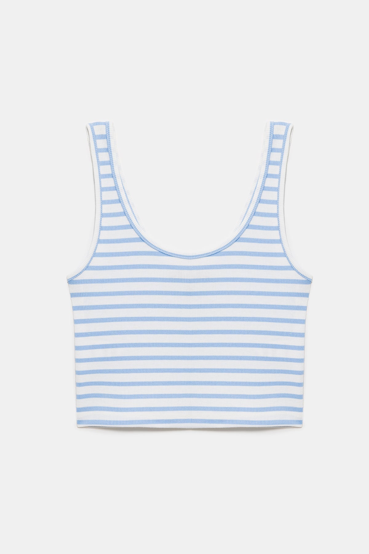 Gestreiftes Crop-Top