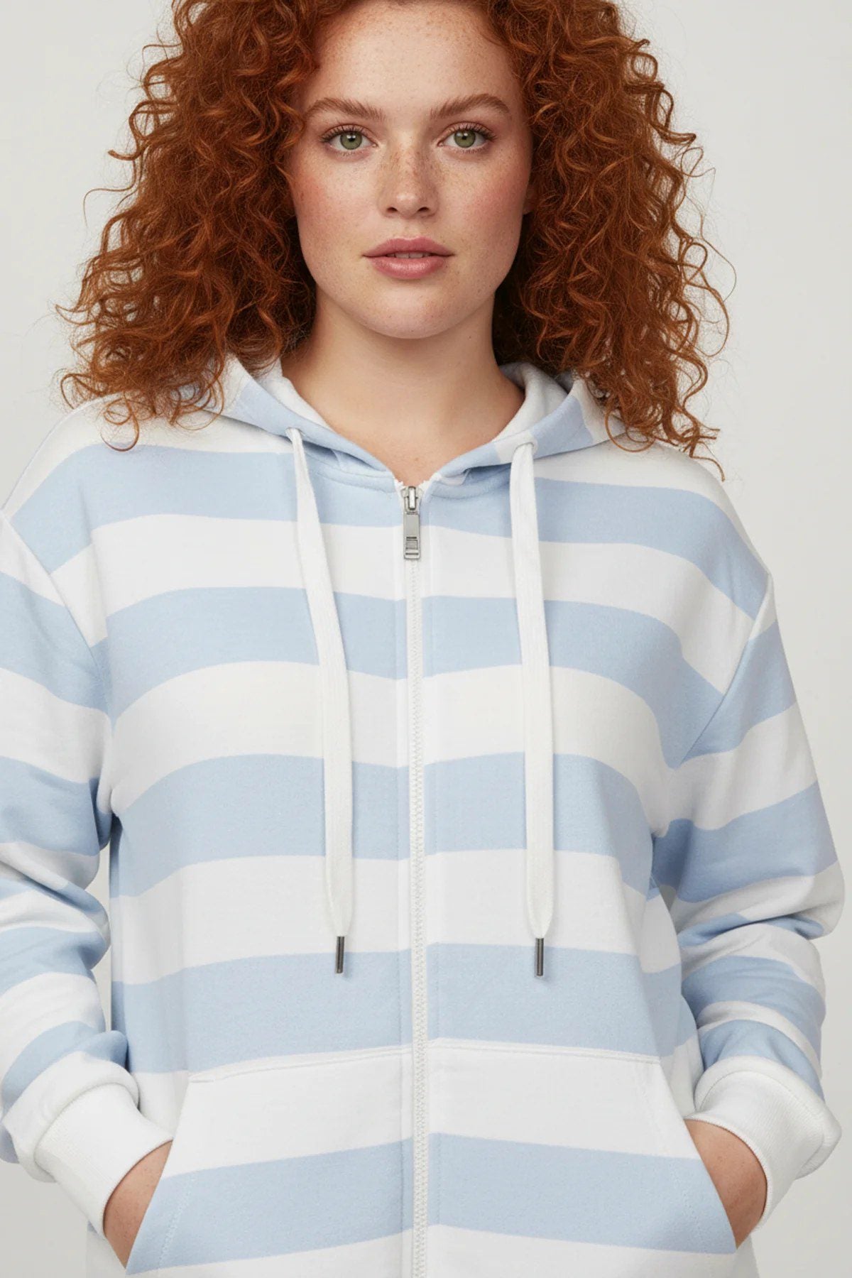 Kapuzenpullover mit Reißverschluss