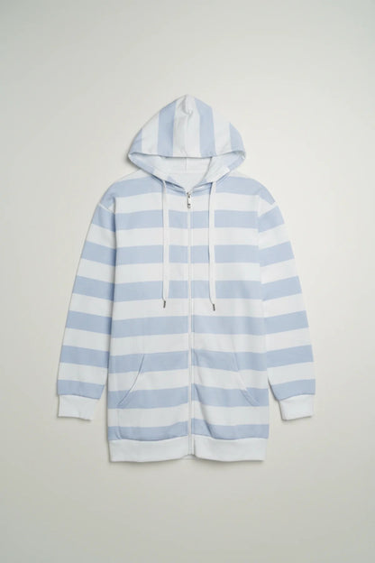 Kapuzenpullover mit Reißverschluss