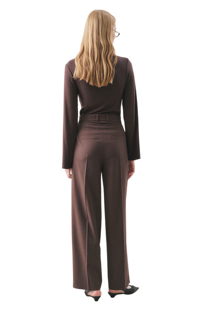 KLASSISCHE FALTENHOSE SCHWARZ