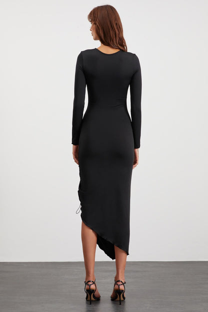 Claudia Damen Asymmetrisches Maxikleid