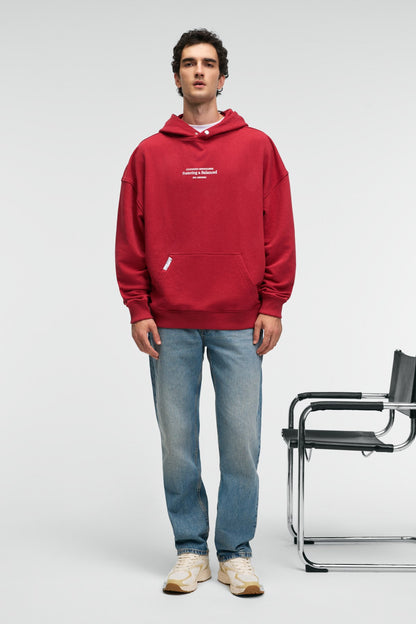 CLAY Herren Baumwoll Kapuzenpullover