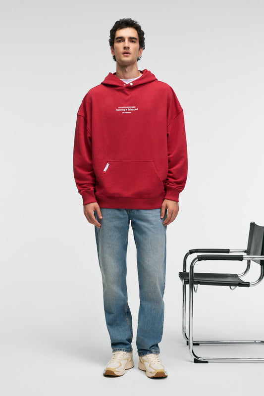 CLAY Herren Baumwoll Kapuzenpullover