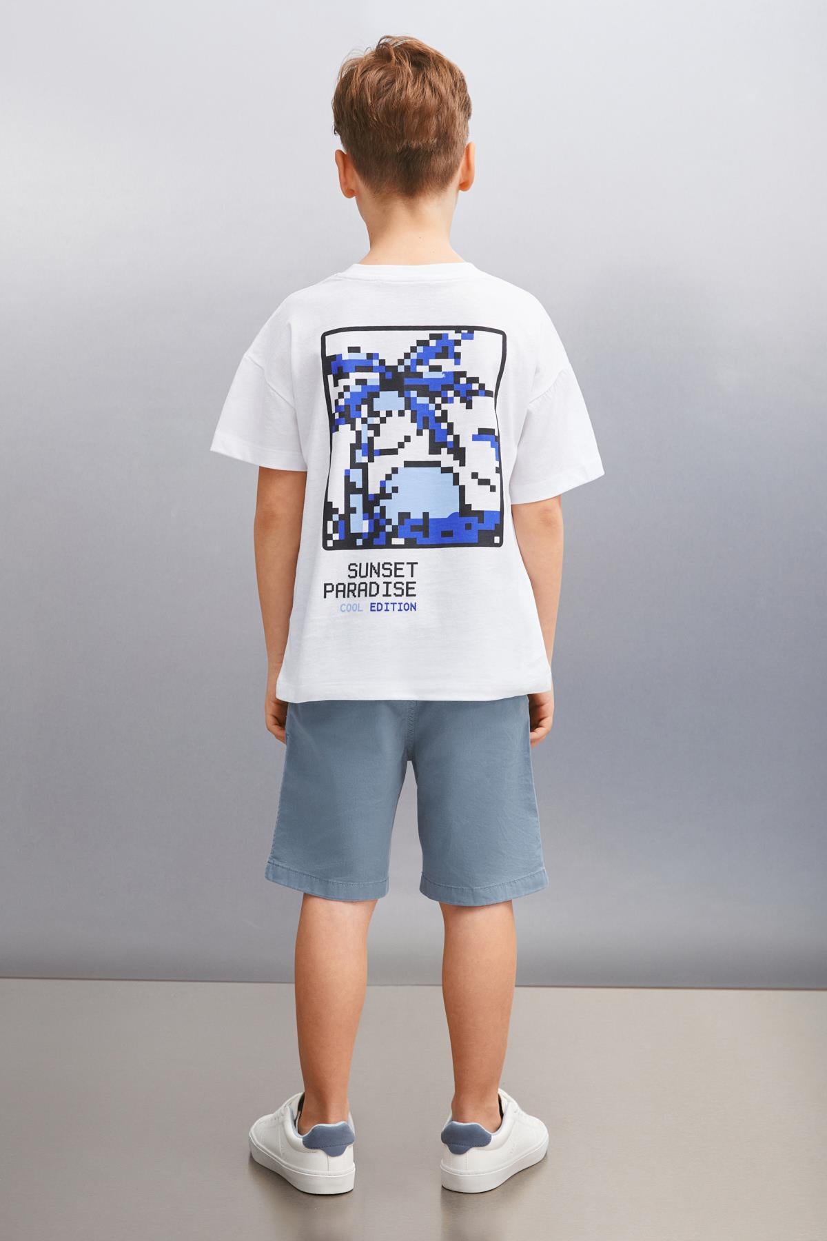 GRIMELANGE CLEMENT Jungen T-Shirt Weiß