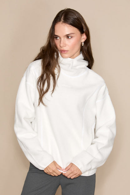 CRANS Damen Hoodie Fleece Sweatshirt