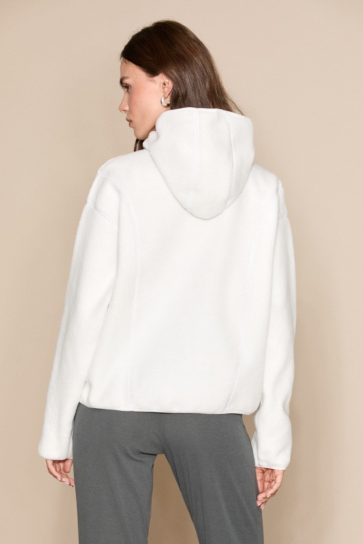 CRANS Damen Hoodie Fleece Sweatshirt