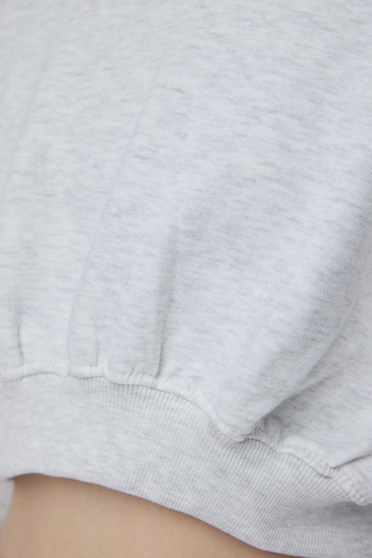 Crop Basic Sweatshirt