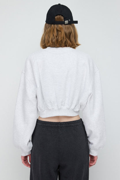 Crop Basic Sweatshirt